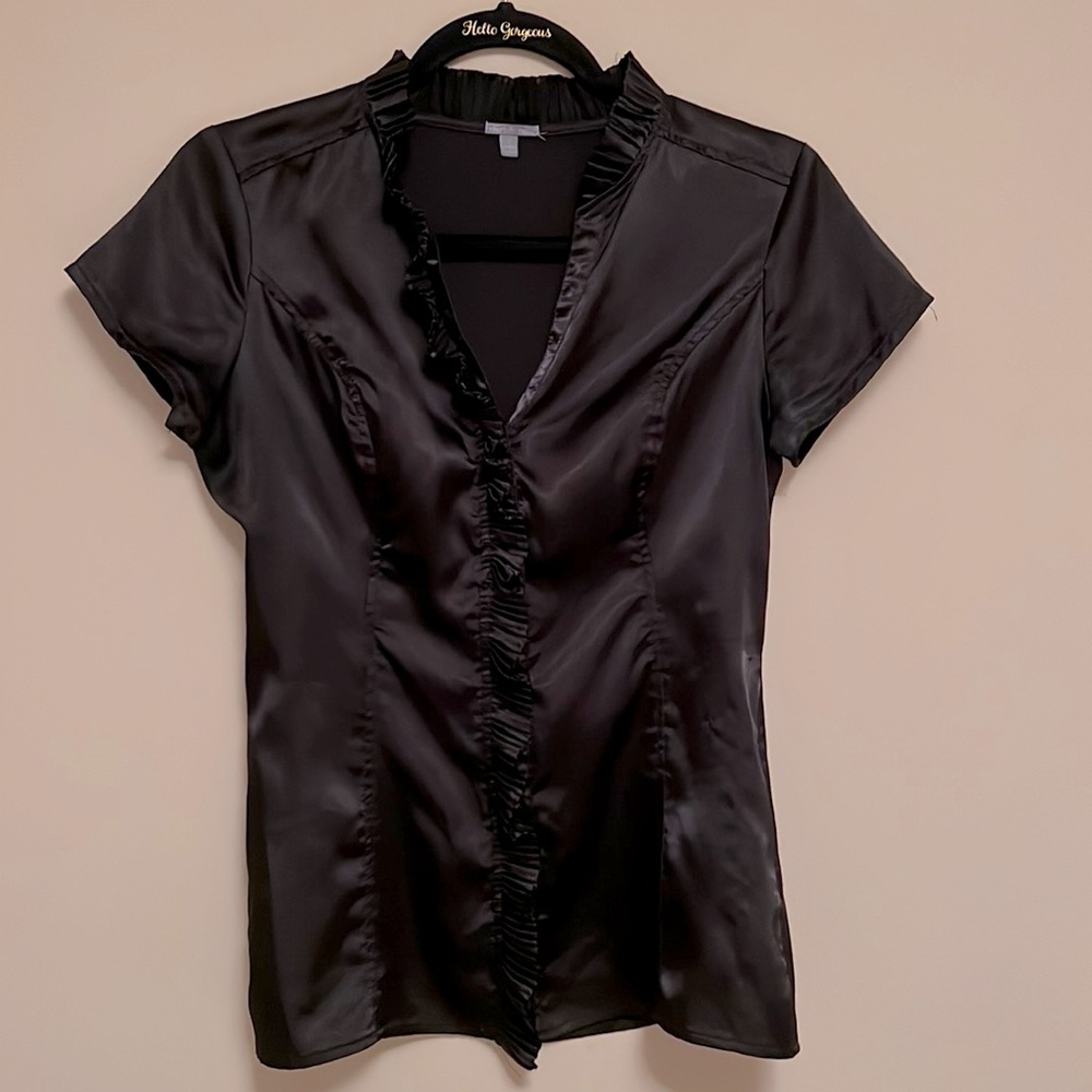Charlotte Russe Sort Sleeve Blouse Size S